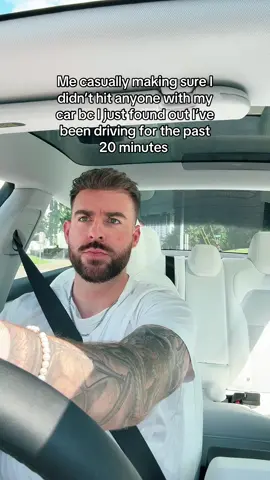 That highway hypnosis ain’t no joke #fyp #skit #relatable #humor 