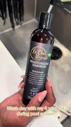 For reference we currently go to the pool 2/3 times a week so it is much easier to wash with the twist in and just restyle. So much LESS hair shed and etc.  Your hair isn't 
