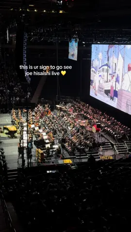 this was such a magical experience 🥹🥹 #joehisaishi #studioghibli 