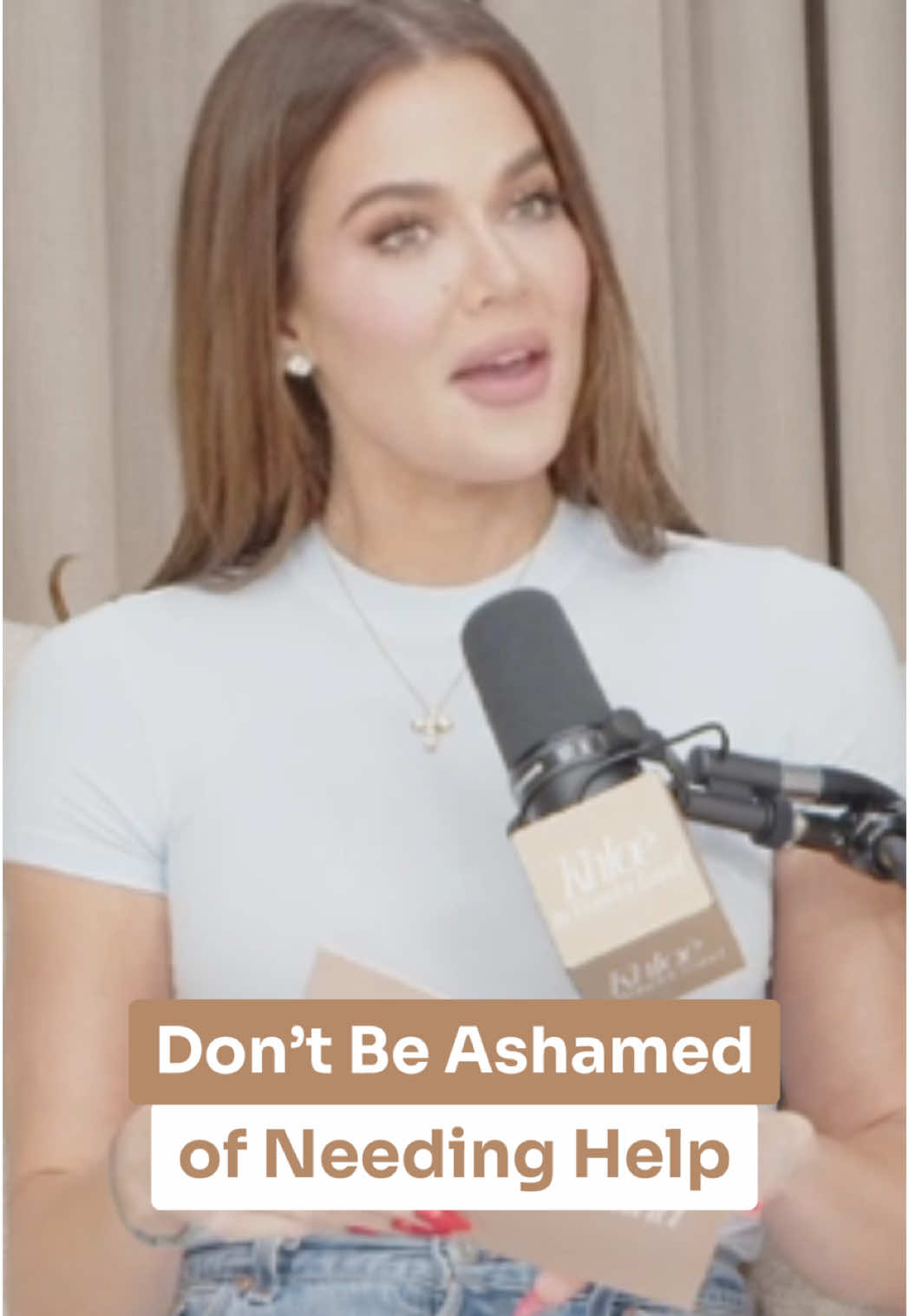 This one’s for every parent just trying to do their best and stay sane 🤍 @Khloé Kardashian  Available now wherever you get your podcasts