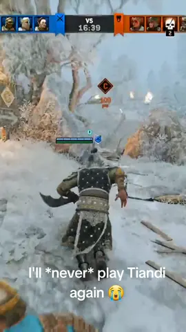 I was the true enemy, all along 🤣😭😭 #forhonor #tiandi #oops #fail #fyp #fgc #twitch #twitchstreamer 