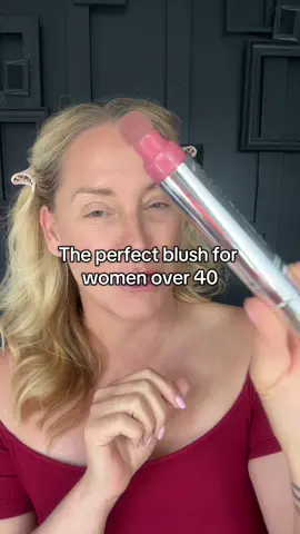 This is the perfect blush for women over 40. It’s blendable and gorgeous! #blushforwomenover40 #sacheubeauty #blushstain #CreatorIcons #ttshopthunderbolt  