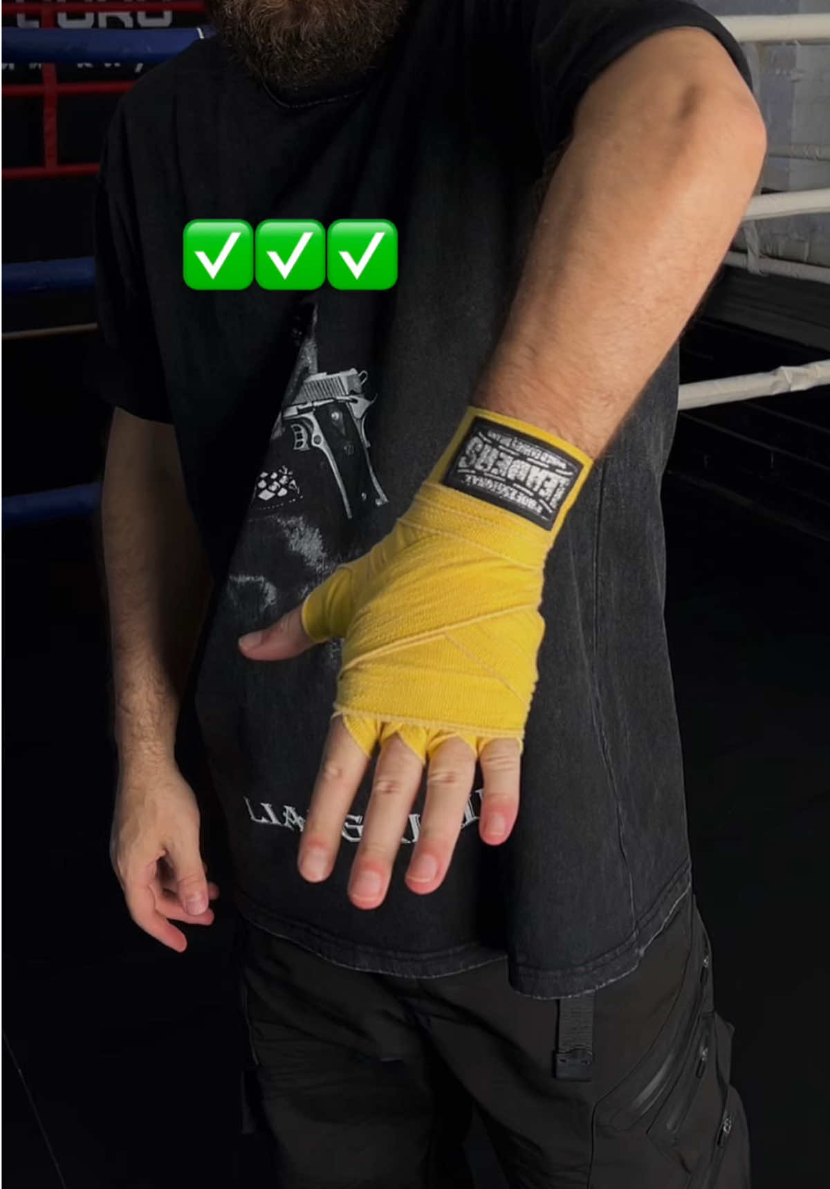 Boxing Handwrap 4,5 meters ✔️ #boxing #boxingtraining #boxingtechnique #boxingtips #boxingfans #tutorial #tutorials #handwraps #handwrap #vendas #vendaje #recommendations #fyp 