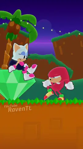 Is Knuckles Hitting on Rouge? (Sonic Animation Meme) #Sonic #sonicthehedgehog  #meme 