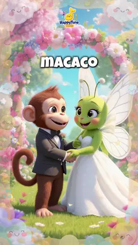 Uma vez um macaco se casou com a borboleta! O que nasceu? Misturando os bichos  Músicas infantis para as crianças 🎶 #songforkids #kidssong #cartoonforkids #musicainfantil #musicadecriança #musicaparacriancas #children #infantil 
