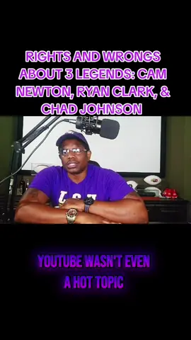 RIGHTS AND WRONGS ABOUT 3 LEGENDS: RYAN CLARK, CAM NEWTON, & CHAD JOHNSON #freshestathlete #nfl #football #CollegeFootball #camnewton #chadocho #ryanclark 