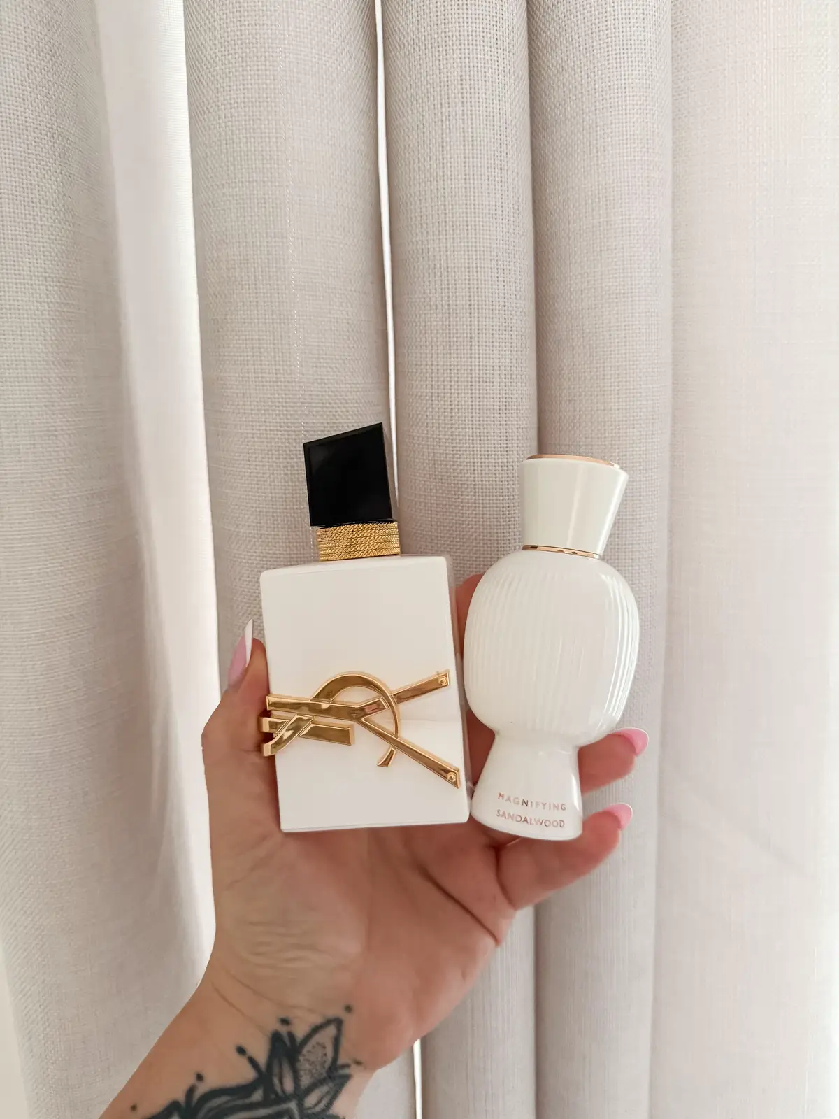 I don’t have my whole collection with me in the UK so I’m working with what I have and these are pretty good!! 😍 #ysl #ysllibre #libreleauneu #kayali #valentinodonnaborninroma #attrapereves #bvlgariallegra 