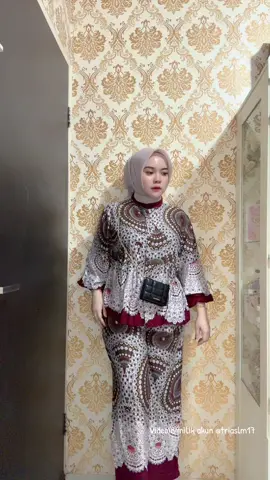 Ootd simple pake oneset rayon motif etnik😍❤️ #onesetrayon #oneset #ootdoneset #ootdsimple #setrayon #fyp 