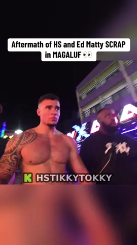 Aftermath of HS and Ed Matty SCRAP in MAGALUF 👀 #hstikkytokky #edmatthews 