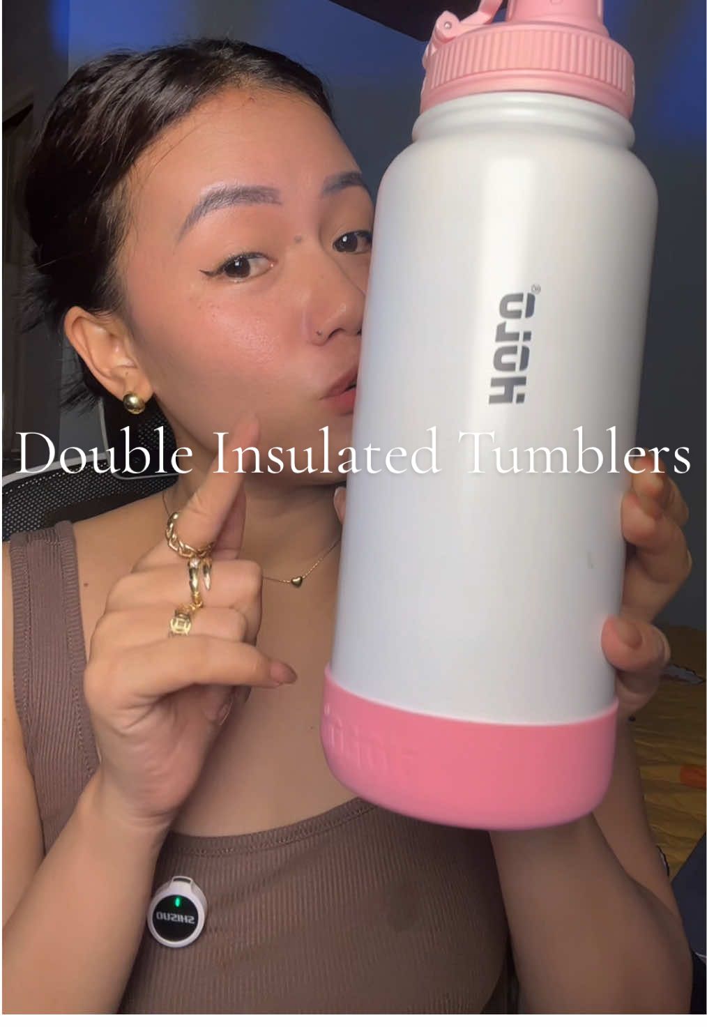 Ang laki nang Tumbler nato #tumbler #insulatedtumbler #hotandcoldtumbler #fypage 