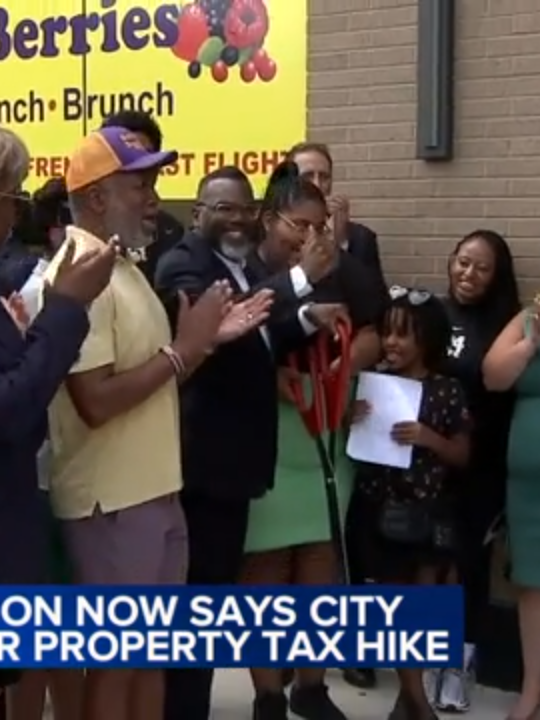 Mayor Brandon Johnson on Thursday tried to diffuse concern that he might be planning to raise property taxes in order to deal with the looming budget crisis, offering a major budget commitment. #propertytaxes #budget #chicago