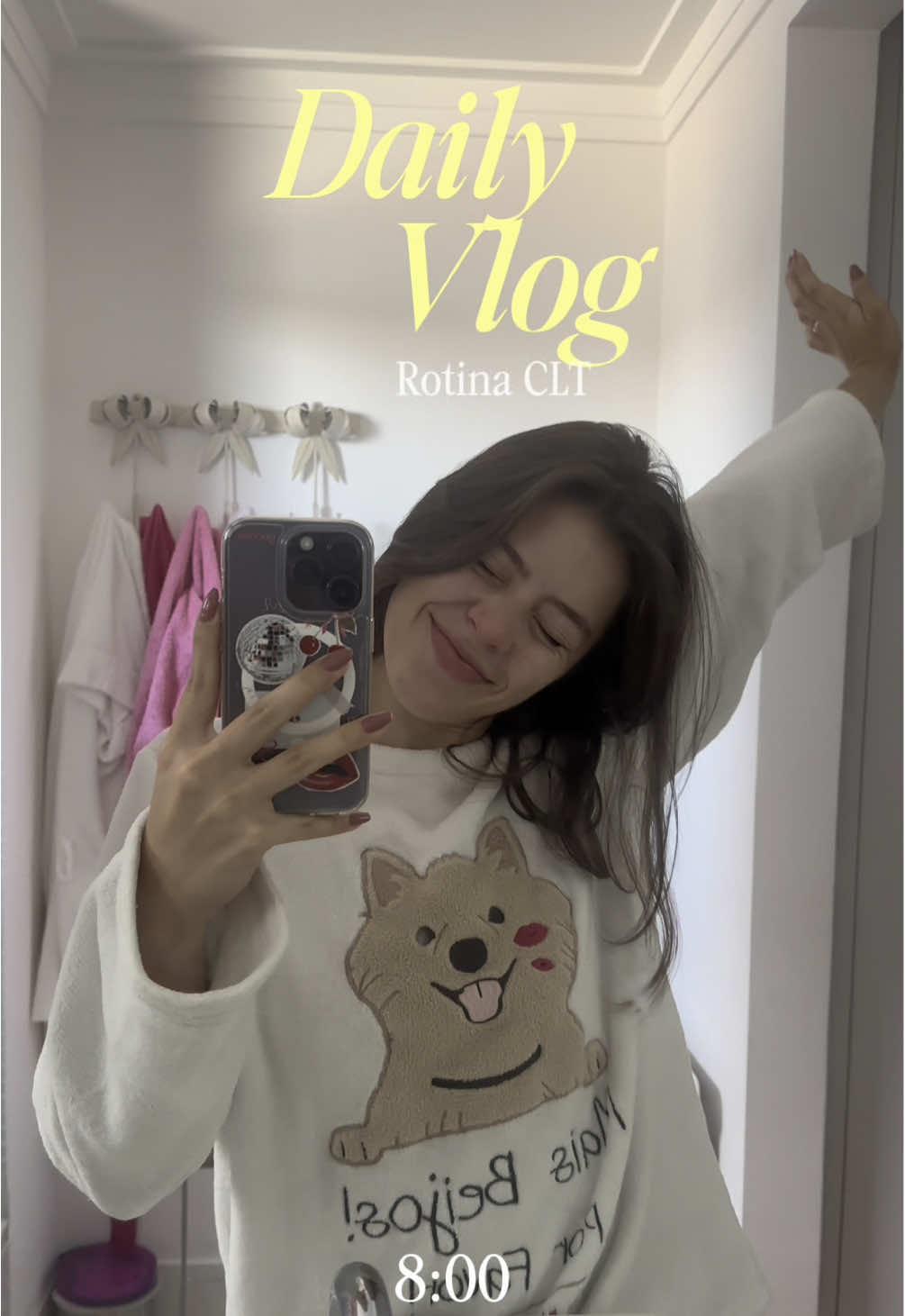 Daily Vlog de um dia de trabalho duplo mas muitooooo legal!! obrigada especial pra @nathiguarienti pelo convite, eu amei essa experiência 💖 #Vlog #dailyvlog #rotina #clt