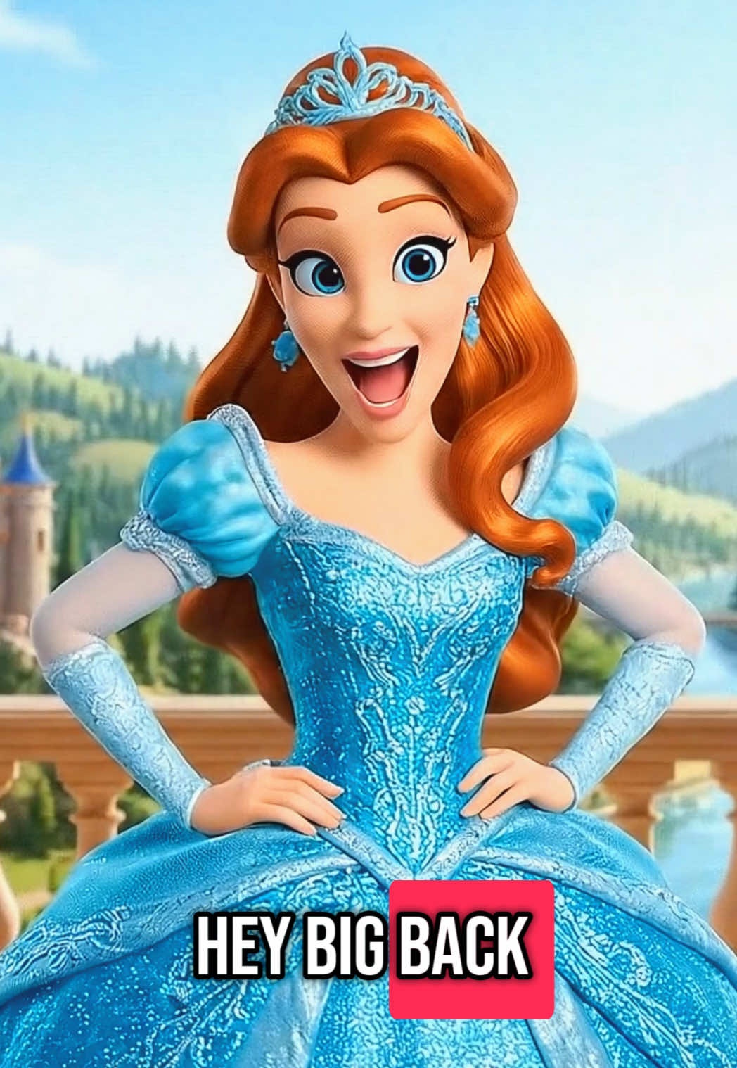 She clocked me again 😂 #lol #veo3 #ai #meme #fyp #disney 