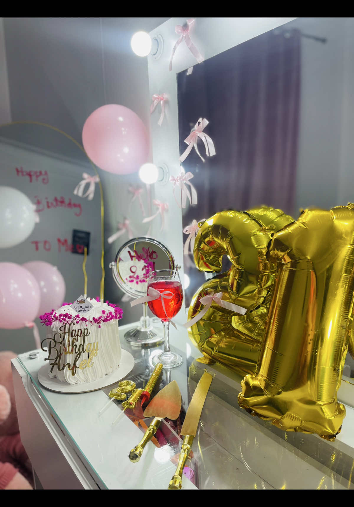 Joyeux anniversaire à moi 🩷🎀🎂