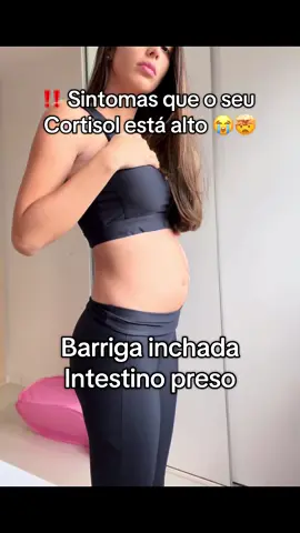 Eu estava assim até pouco tempo, mas consegui acabar com isso com o combo natural 😍 #corpoinflamado #intestinoinflamado #cortisol #fyp 
