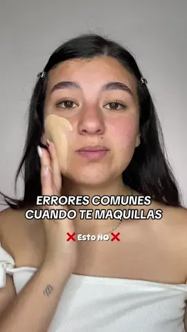❌ ¿Cometes alguno de estos errores al maquillarte?  ✅ Aquí te muestro qué NO hacer y cómo solucionarlo 💄✨  Tips rápidos que hacen TODA la diferencia 🔥 Guárdalo para que no te vuelva a pasar 😉  #errorescomunes #makeuptips #makeuphack #trucosdemaquillaje #makeup #maquillajebogota #maquillajetips 