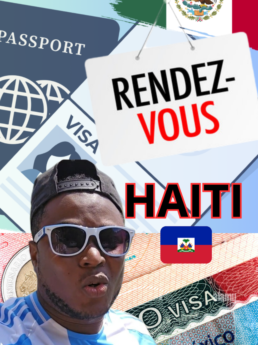 Men kijan pou pran randevouz visa mezik la#visamexik #visamexique 