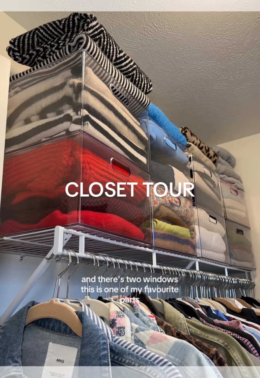 Not one single request for this but I LOVE seeing other people’s closet & their pieces! #closettour #closetorganization 