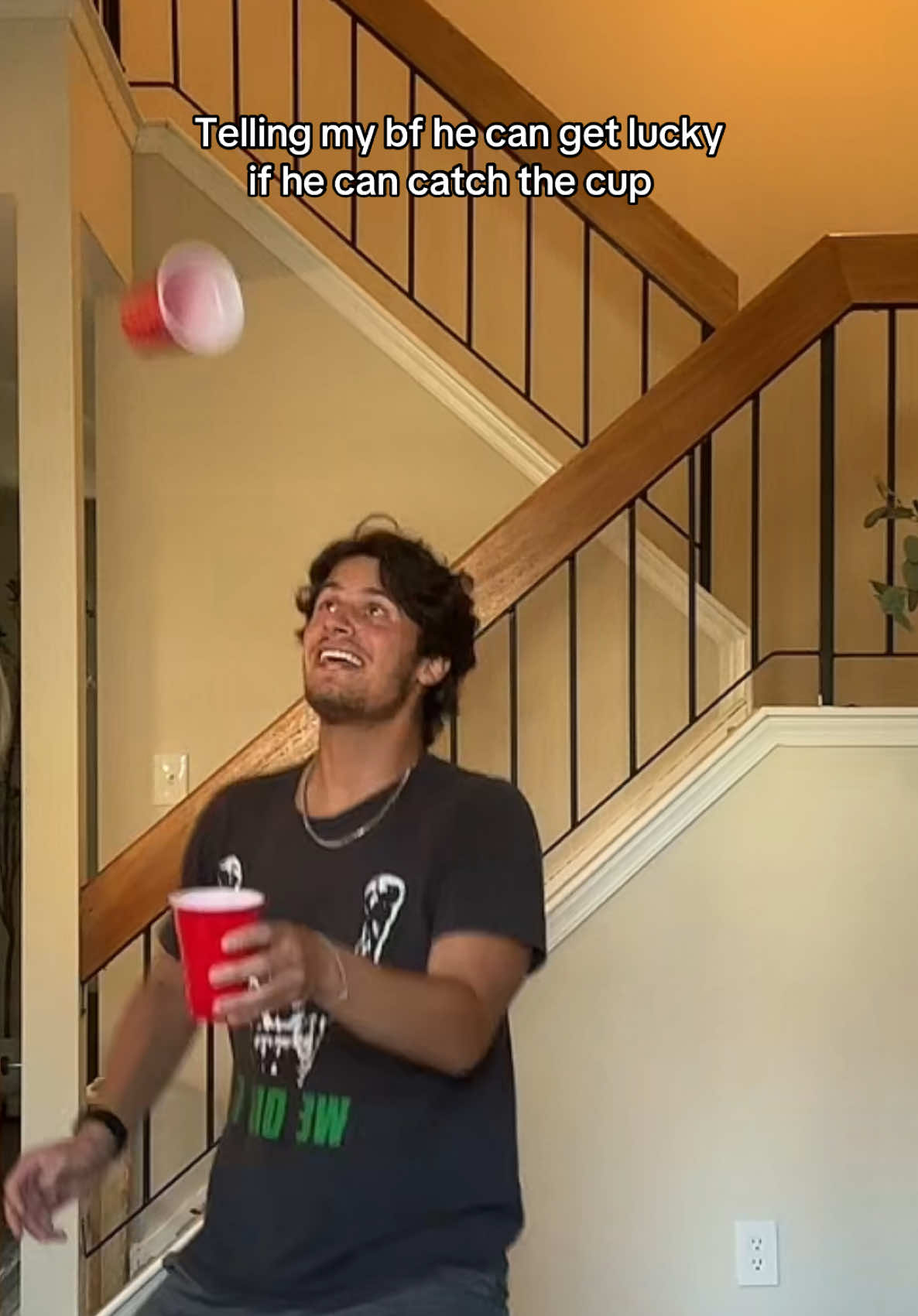 He was so determined haha