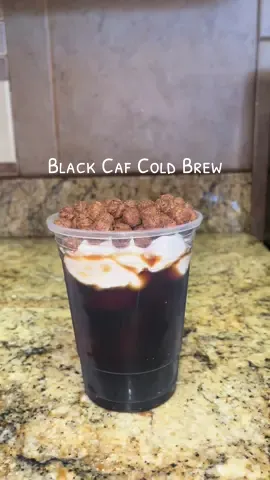 Craving satisfied 🙂‍↕️ recipe 👇🏼 • 3Tbsp whipped cream cheese  • 1Tbsp sugar  •1 pump vanilla syrup •1/4c heavy cream  • cold brew of your choice • Cocoa Puffs  #coldbrew  #galaxysedge #coffee #coffeetiktok #disneyland #fyp #parati 