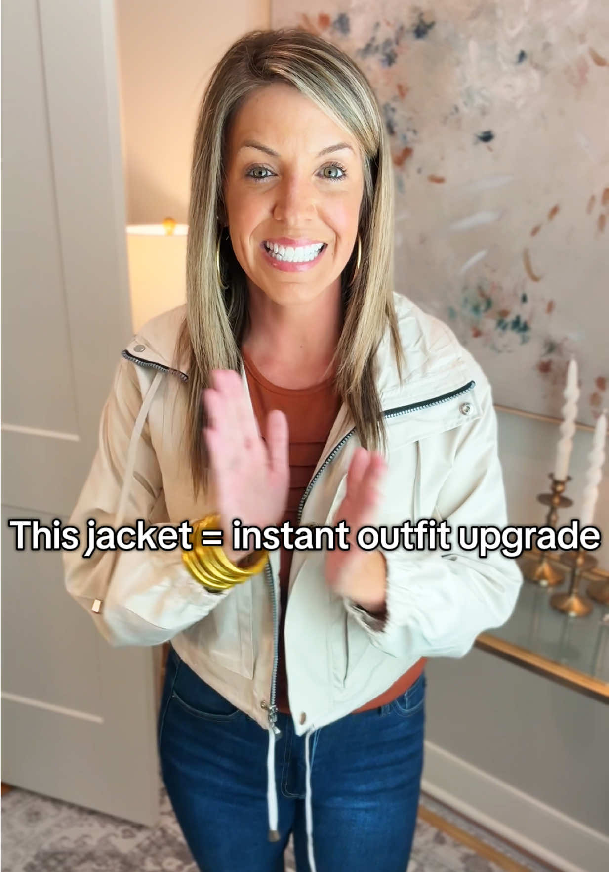 Lightweight, cropped & effortlessly cool 🍂 This fall jacket is doing everything 👏 #FallLayers #FallStyle #UtilityJacket #CroppedJacket #LayeredLooks #FallFashionFinds #OOTDFall #StyleInspo #TikTokFashion #CoolGirlStyle #ClosetStaple @YOUSIFY.us 