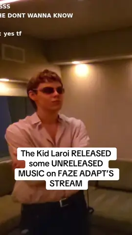 The Kid Laroi RELEASED some UNRELEASED MUSIC on FAZE ADAPT’S STREAM #thekidlaroi #fazeadapt 