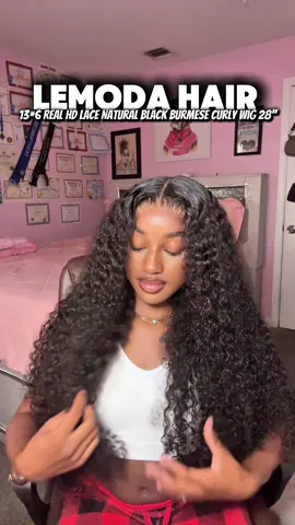 hidden gem 💎 watch me install my new burmese curly wiggg 🤍 @Lemoda Hair Shop  - - - - - - - -  #lemodababe #lemodahair #Burmesecurly #hdlace #dealsforyoudays #hairtutorial #hairtok #hairreview #fyp #burmesecurly #curlywigs 
