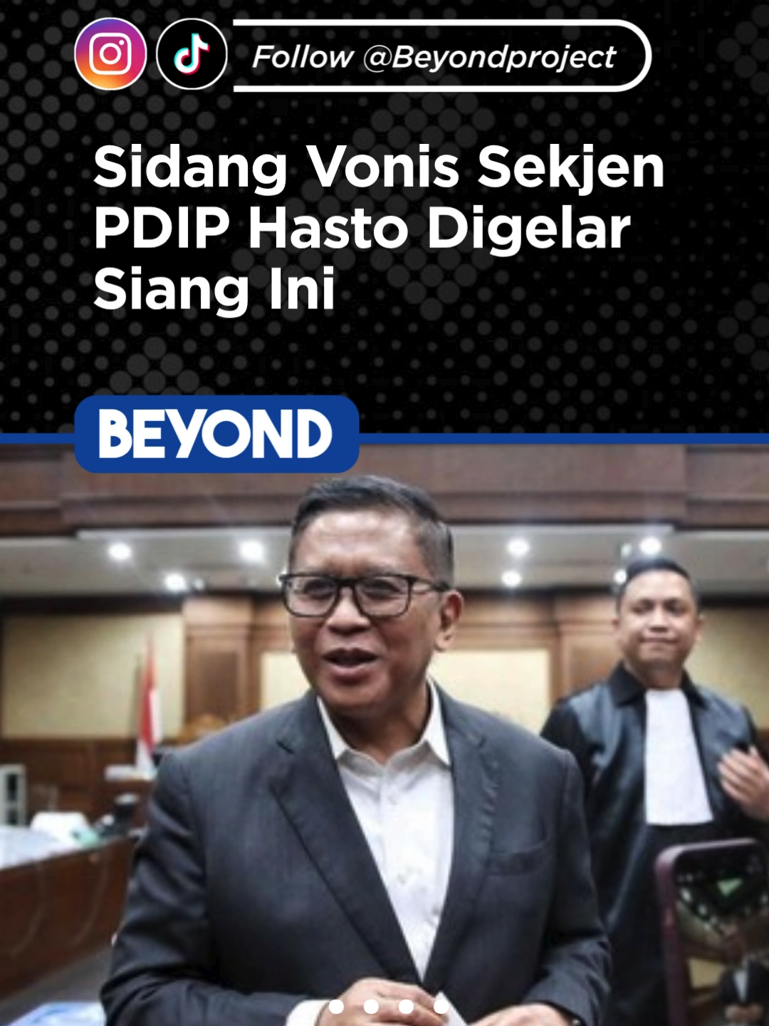 Majelis hakim Pengadilan Tindak Pidana Korupsi (Tipikor) pada Pengadilan Negeri (PN) Jakarta Pusat akan pembacaan vonis atau putusan perkara dugaan suap dan perintangan penyidikan dengan terdakwa Sekjen PDIP Hasto Kristiyanto hari ini, Jumat (25/7). 