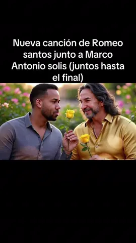 Marco Antonio solis Romeo santos juntos hasta el final #romeosantos #marcoantoniosolis