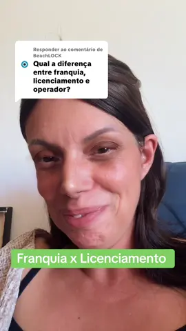Respondendo a @BeachLOCK #emprendedor #ganhardinheiro #negociopropio #franquia 