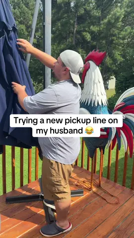 What pickup line should I try next? #couplecomedy #marriagehumor 