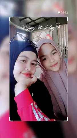 Untuk anak pertamaku  Penghuni pertama rahimku, karena hadirmu gelar seorang ibu disematkan padaku...kamulah yang mengajariku banyak hal.... kamulah yang setiap detik menguatkanku menjadi semangat dalam hidupku... maaf jika waktuku banyak terbagi...maaf jika aku terlalu menuntutmu untuk bersikap dewasa... Maaf jika kesabaranku hanya setipis tisu...maaf jika kamu selalu merasa aku tak perhatian lagi padamu... Tapi...yang perlu kamu tau mama sangat sayang sama kamu.... terimakasih ya kak sudah menjadi kakak yang baik.... Happy birthday kak semoga sehat selalu semoga Allah SWT senantiasa menjagamu... Aamin ya rabbal'alammin 🤲@🫰🏼🙆🏼‍♀️💗 