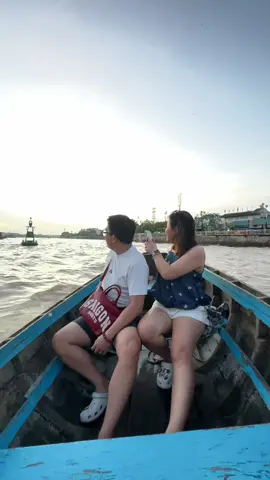 Toàn cảnh Chợ Nổi sáng nay. Mn đặt lịch gì chưa nè. Hú Hoàn chở đi chơi nha 💋☘️ #chonoicairang #hoanchonoicairang #mientay #trainghiem #songnuocmientay #quehuong #ilovetiktok 