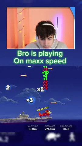 Bro is on max speed #kickstreaming #aviamasters 