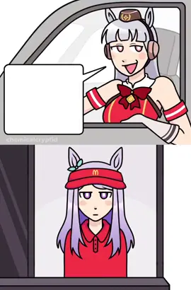 mcqueer’s parents punished her by making her work a minimum wage job and gold shit found out #umamusume #mejiromcqueen #goldship 