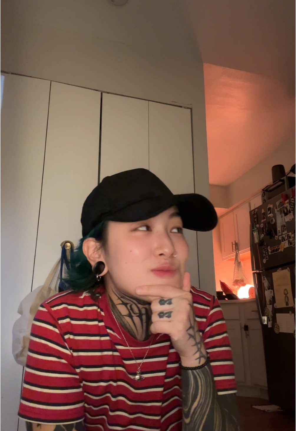 like how are you gonna pop out of nowhere with ugly sleeve and hand tattoos