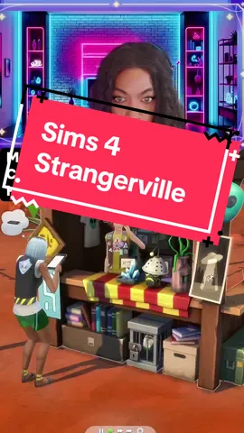 Join my live and watch the story of Strangerville unfold! 👽 🛸 #tiktoklive #livehighlights #sims4 #alien #ufo #streamer #games #pc @The Sims 