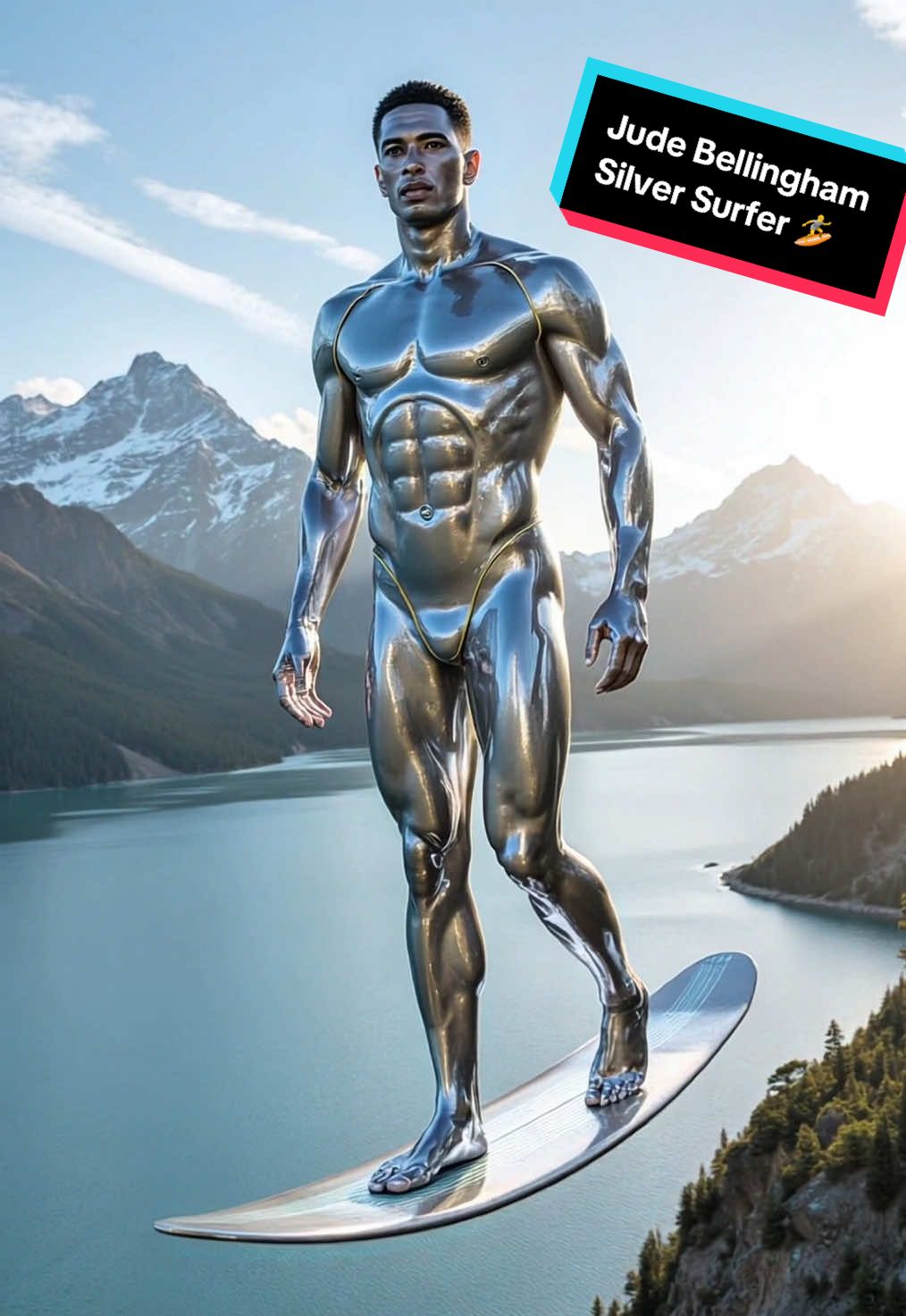 Real Madrid’s Fantastic 4 🙏🏼 🏄 Jude Bellingham Silver Surfer 🔥 Kylian Mbappe Human Torch 🙆‍♂️ Trent Mr. Fantastic 🪨 Arda Guler The Thing Who should’ve been who in Marvel’s Fantastic Four 4️⃣  #RealMadrid #AI #AIVideo