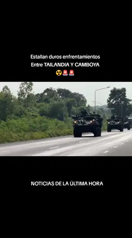 Tailandia destruyo objetivos de las fuerzas armadas de CAMBOYA . Gran escalada de conflictos 🚨🚨🚨