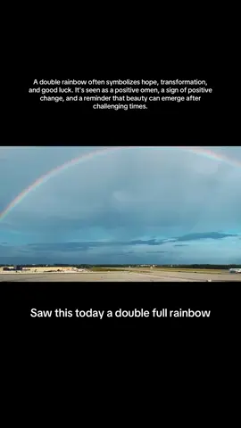 A double rainbow 