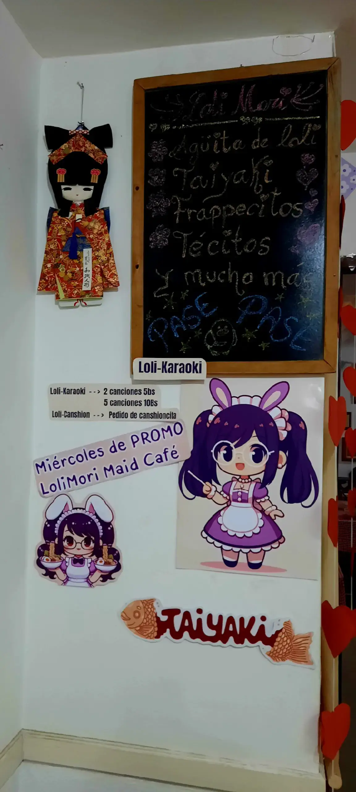 Excelente lugar para ser mimado 😚 Me encantaron las maids gracias @🌟💜 LoliMori Maid Café 💜🌟 y @Mercadito Friki #maidcafe #bolivia🇧🇴 #cochabamba #komisan #nekkovtuber 