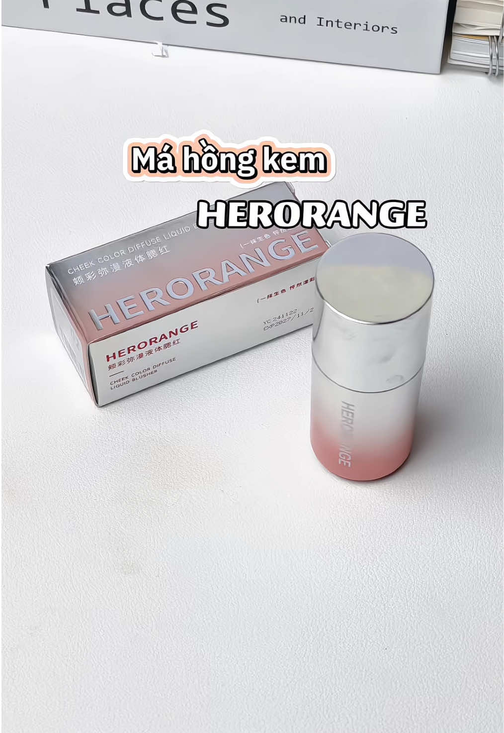 +1 máyy makeup k thể thíu má hồng 🙆‍♀️ #mahongkem #mahong #kemmahong #makeup #herorange #mahongherorange #review 