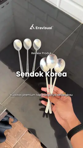 Satu set 6pcs sendok korea ini harganya terjangkau tapi materialnya dari stainless steel premium yang tebal dengan finishing yang halus. #sendokkorea #sendokpremium #sendokaesthetic #paydaysale #promoguncang88 