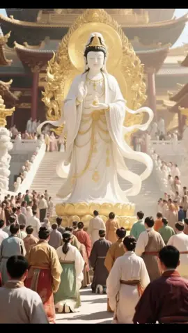 #觀音菩薩 #仏教 今日のシェア～皆がひざまずいて祈る
