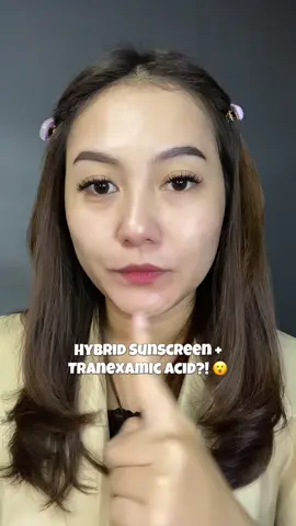 Sunscreen yang bisa kurangin flek di wajah🤏🏻✨  @Inusa Skincare  #inusaskincare #perfectuvsunscreen #tranexamicacid #sunscreentranex #sunscreen #hybridsunscreen