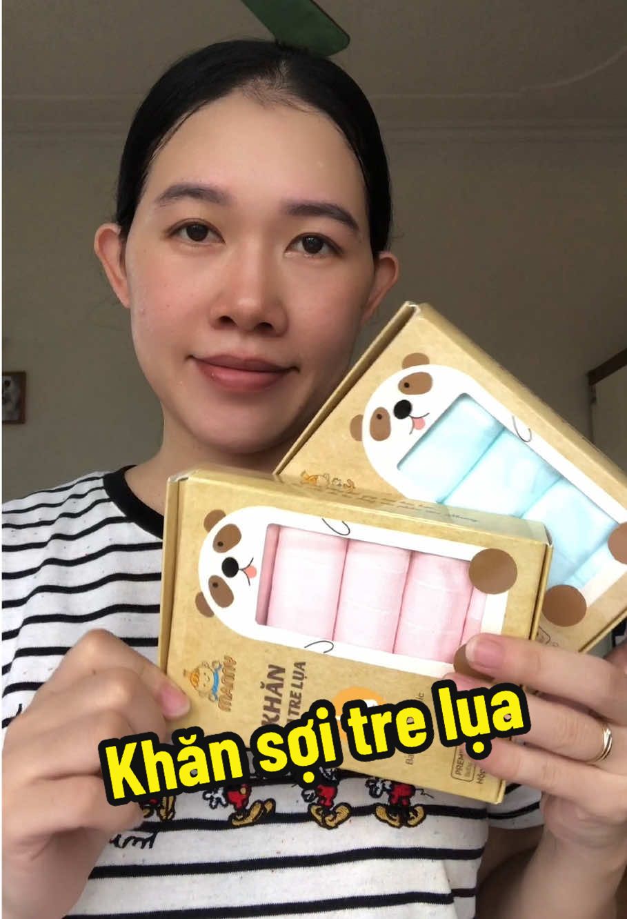 Khăn sợi tre sự lựa chọn hoàn hảo cho con đặc biệt là bé sơ sinh nha các bác.#khansoitre #manny #mebimsua #muataitiktokshop 