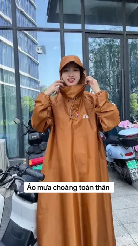 Áo mưa BÍT - Áo mưa kín vải dù cao cấp #xuhuongmuamua #xuhuongmuamua #