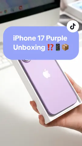iPhone 17 in purple? YES PLEASE 💜💜💜 #ornarto #iphone17 #appleproducts #newiphone #unboxing #purpleaesthetic #fyp 