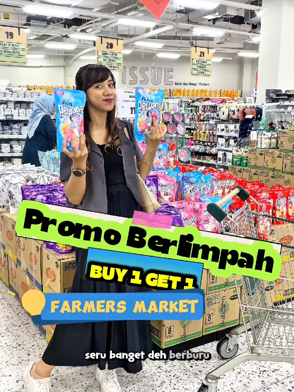 🎉 BANJIR PROMO AKHIR BULAN! 📍 Farmers Market Margo City Lt. B1 & Seluruh Cabang Jabodetabek 📅 Periode: 25–27 Juli 2025 Nikmati momen belanja akhir bulan yang super hemat, hanya di Farmers Market. Dapatkan beragam promo spesial, voucher tambahan, dan program seru lainnya untuk seluruh keluarga! 🧱 KOLEKSI LEGO, DAPATKAN DENGAN HARGA SPESIAL! Buat kamu para pecinta LEGO, saatnya belanja sambil koleksi: ✔️ Belanja minimal Rp 100.000 = Dapat 1 stamp ✔️ Kumpulkan 10 stamp = Tebus produk LEGO pilihan dengan harga spesial! 🎁 Cocok untuk koleksi pribadi, hadiah anak, atau dekorasi unik! 🛍️ Belanja makin untung dengan promo Buy 1 Get 1 Free untuk produk berikut: Rapika, So Klin Pewangi, Super Soll, So Klin Detergent, Zinc Shampoo, Zen Body Cleanser, Berbagai pilihan tisu lainnya. 🥭 LONGAN ISI SEPUASNYA! Nikmati manis dan segarnya buah Longan dengan promo spesial: Isi sepuasnya hanya Rp 57.900. 🥬 PRODUK SEGAR & LEZAT – HARGA IRIT! Isi kulkas dan dapur kamu dengan yang segar dan bergizi: 🍓 Driscoll’s Strawberry 250g – Rp 97.900/pak 🍗 Ayam Paha Bawah – Rp 45.500/pak 🦐 Udang Peci 3 pack – Rp 99.900 🍫 Nutella B-Ready 132g – Rp 35.500 🐔 Kanzler Nugget 450g (Crispy / Spicy / Stick) – Rp 38.500 🧃 PRODUK KEBUTUHAN HARIAN – LENGKAP & HEMAT! dengan harga bersahabat: 🥤 Ultra Slim Recap Milk 1L (Plain / Choco) Beli 3 hanya Rp 49.900 🍚 Fukumi Beras Porang 1kg Rp 189.500 🍛 Bango Kecap Manis 520ml  Rp 21.500 🛢️ Filma Minyak Goreng 2L Pouch Rp 38.900 🦷 Pepsodent Pasta Gigi 225g Rp 10.500 🦟 Baygon Aerosol 600ml (Citrus / Lavender / Flower) Beli 2 hanya Rp 59.500 💳 PUNYA KARTU KREDIT? DAPAT BONUS VOUCHER! Belanja makin hemat dengan tambahan voucher belanja hingga Rp 150.000, khusus pemegang kartu kredit: BCA, BRI, CIMB Niaga, Digibank by DBS, Mandiri & BTN Belanja pakai kartu kesayanganmu, langsung untung! ✅ MAU JADI MEMBER? GAMPANG BANGET! Nggak perlu ribet—cukup: 📲 Download aplikasi Farmers Market, atau 📞 Sebutkan nomor HP kamu di kasir, dan langsung aktif jadi member! 🎁 Nikmati berbagai keuntungan eksklusif member setiap belanja! 📢 Info lengkap Follow @farmersmarketid  🎯 AYO KE FARMERS MARKET SEKARANG! Promo cuma berlaku sampai 27 Juli 2025! #FarmersMarket #FarmersMarketIndo #Ranch #bliblidotcom #Membership #GroceryShopping #InfoDepok #MargoCity 