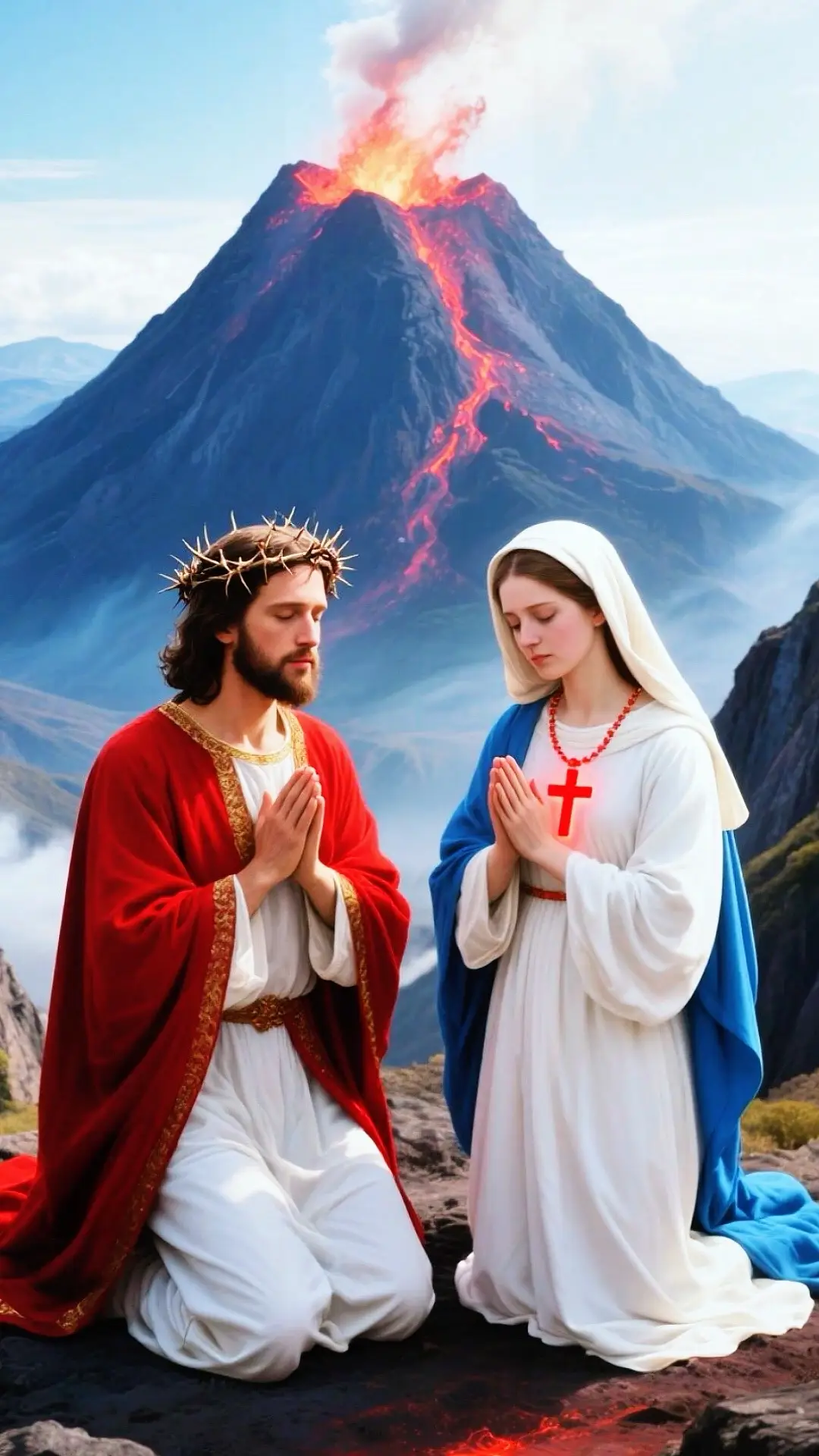 The Timeless Grace of the Virgin Mary.#Motherofjesus #CatholicFaith #DivineGrace#HolyMother #religiousicon #fyp #foryou#Amen